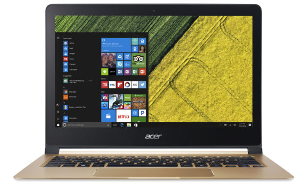 PC portable Acer Swift 7 disponible à partir de 999€